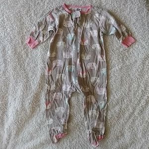 Sleeper with Fox Pattern